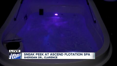 Clarence's newest float spa is open