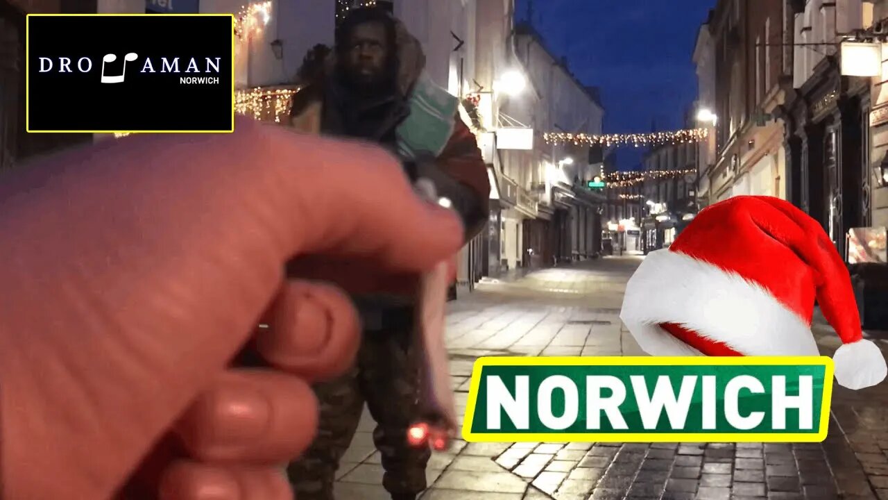 Christmas Day City Walk in Norwich (25/12/2022)