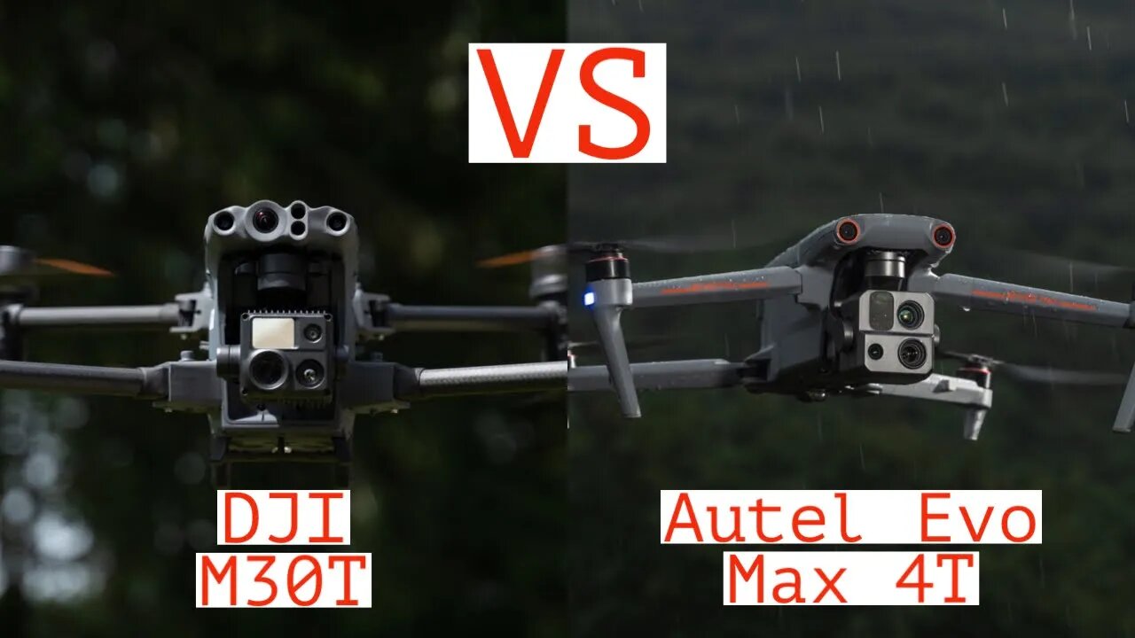 Drone Showdown: DJI M30T vs. Autel Evo Max 4T - The Specs