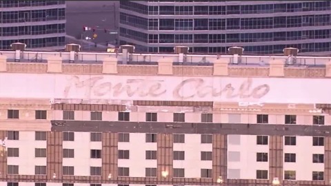 Monte Carlo sign is removed from the building