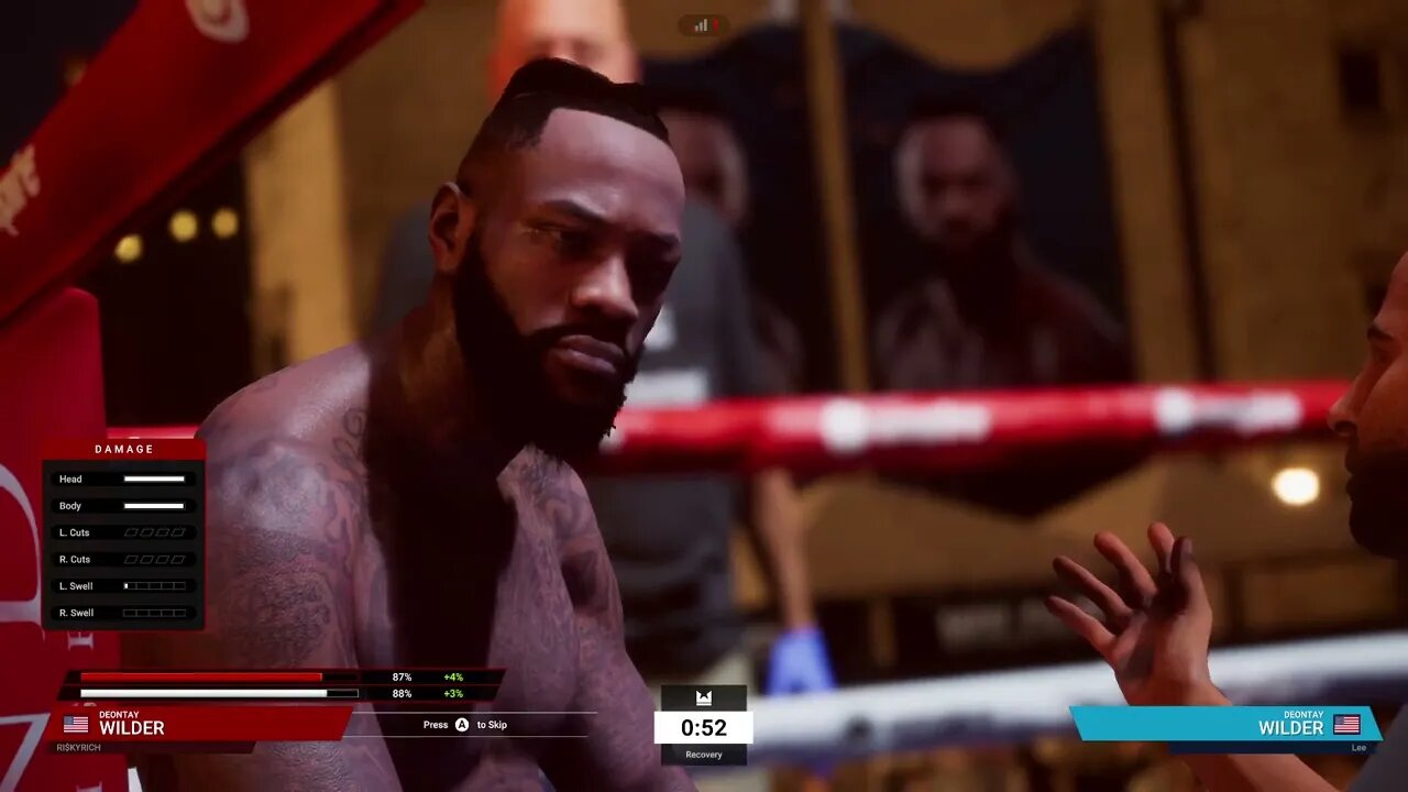 Undisputed Boxing Online Deontay Wilder vs Deontay Wilder - Risky Rich vs Lee 2