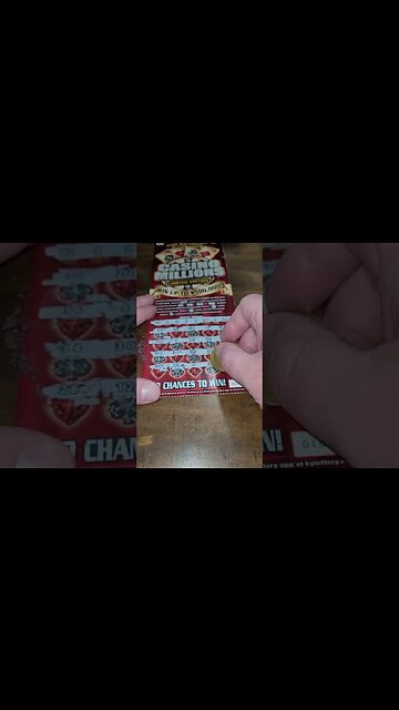 Casino Millions Scratch Off Lottery Tickets!