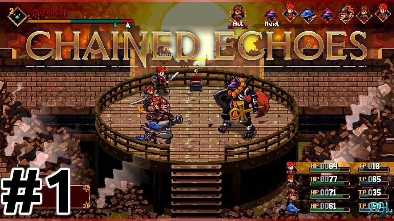 Chained Echoes [EP-1] - A Jawdropping 16 bit style RPG - Gameplay/Longplay