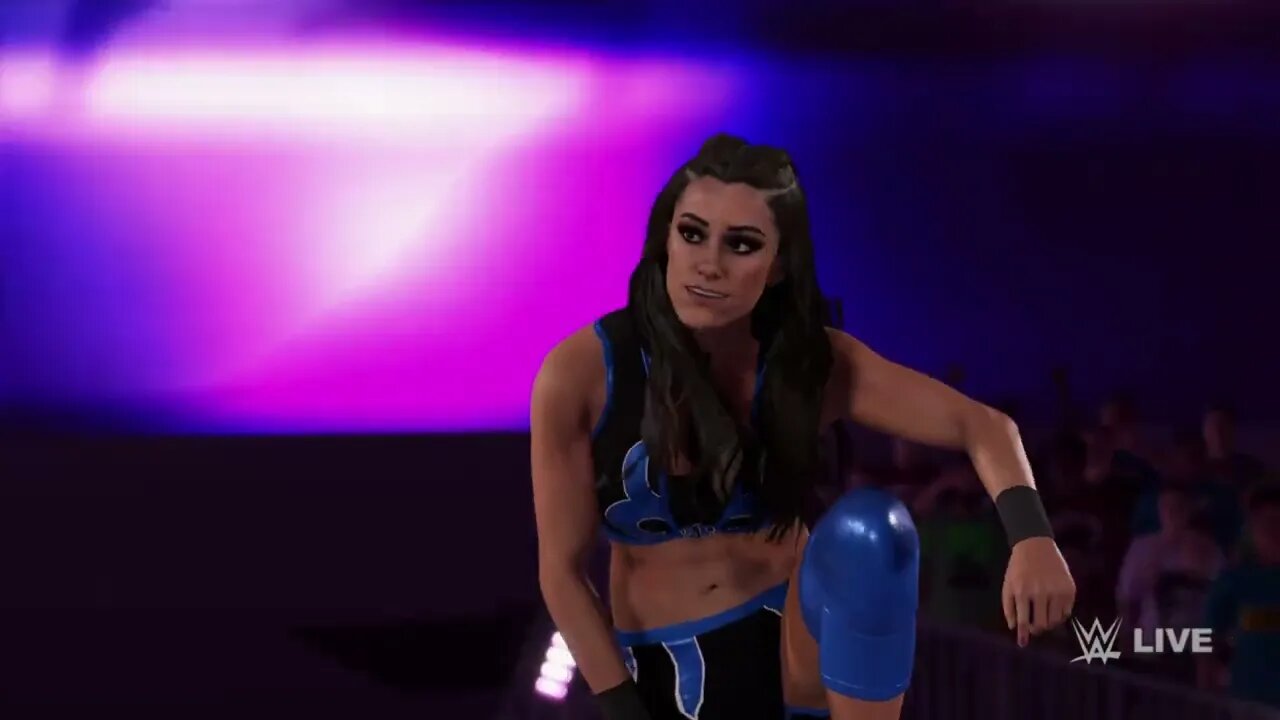 WWE2K22 Banzai DLC Pack Kacy Catanzaro Entrance