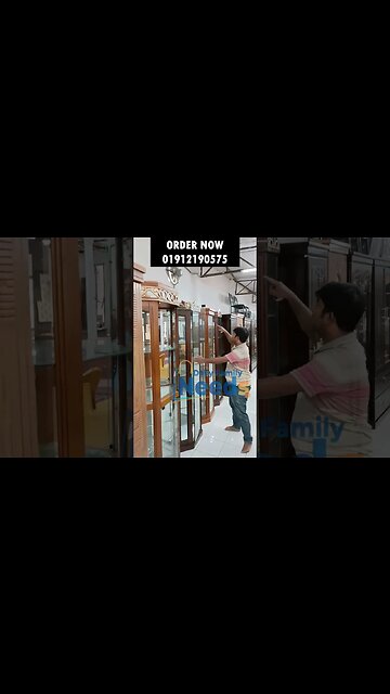 শখের জিনিস গুছিয়ে রাখতে কর্নার শোকেস কিনুন|| wooden Kroner Cabinet | corner showcase design