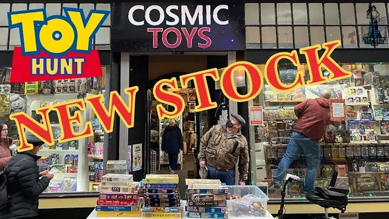 AMAZING TOY HUNT AT COSMIC TOYS #toyhunt