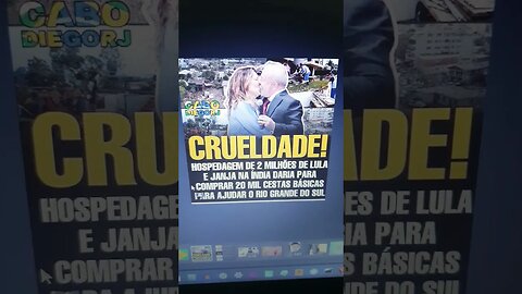 crueldade hospedagem de Luli na Índia compraria 20 mil cestas básicas para o Rio Grande do Sul 💸💸💸💸💸