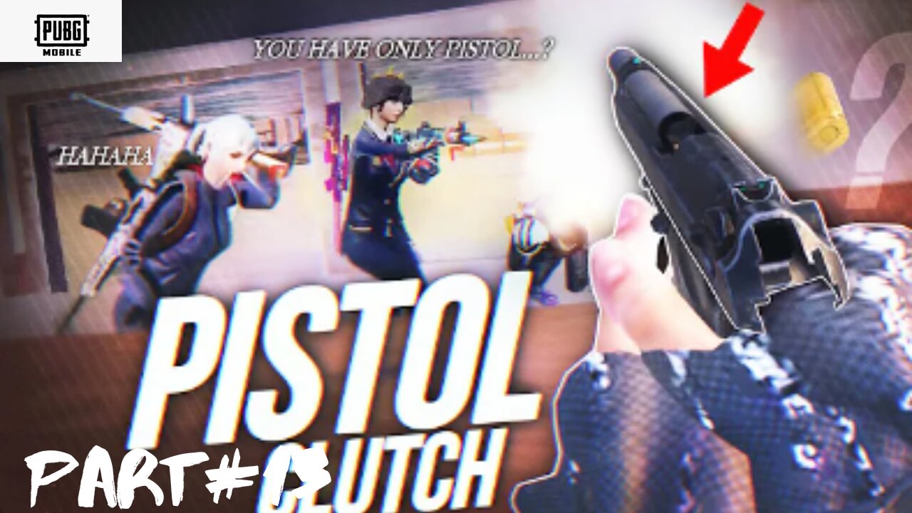 1vs3CLUTCH with PISTOL FULL AUTO😱 - PUBG MOBILE | SOLO vs SQUADS