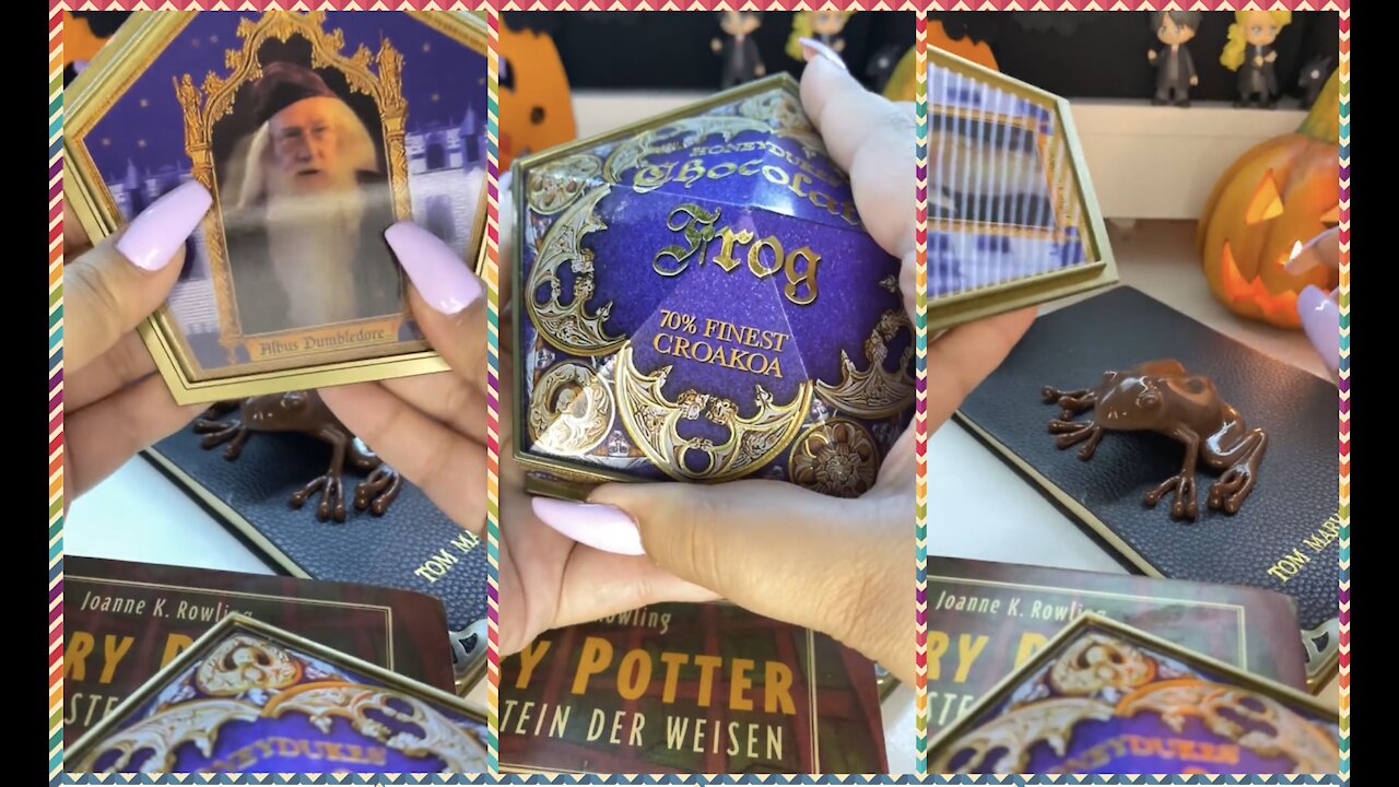 Chocolate frog in harry potter