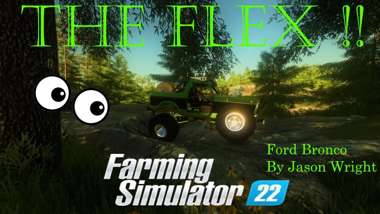 Farming Simulator 22 1978 Ford Bronco Crawler !!!!!! #shorts