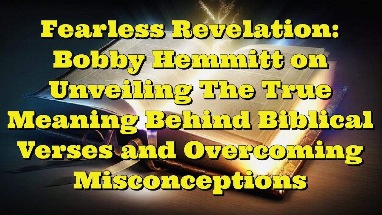 Bobby Hemmitt: Fearless Revelation