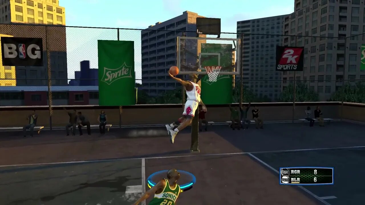 One on One: #45 Michael Jordan vs Gary Payton