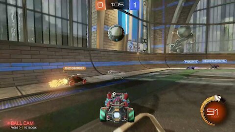 Ranked 2v2 we dint make it ( rocket league)