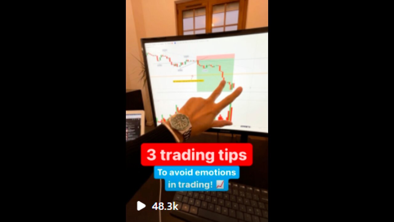 3 trading tips to avoid emotions in trading ❌📈