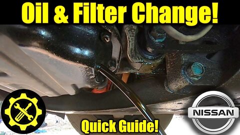 2007 - 2012 Nissan Altima 2.5L_ Oil & Filter Change - 5 Minute Guide! (1)