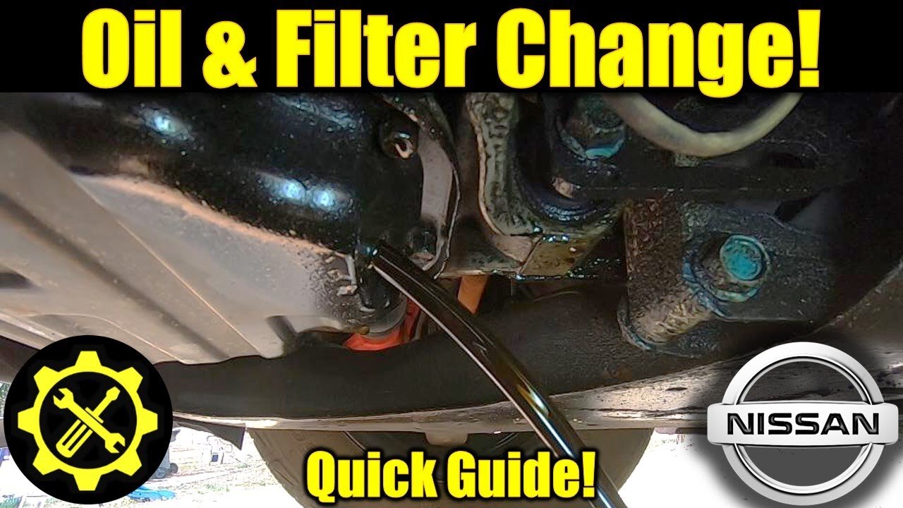 2007 - 2012 Nissan Altima 2.5L_ Oil & Filter Change - 5 Minute Guide! (1)