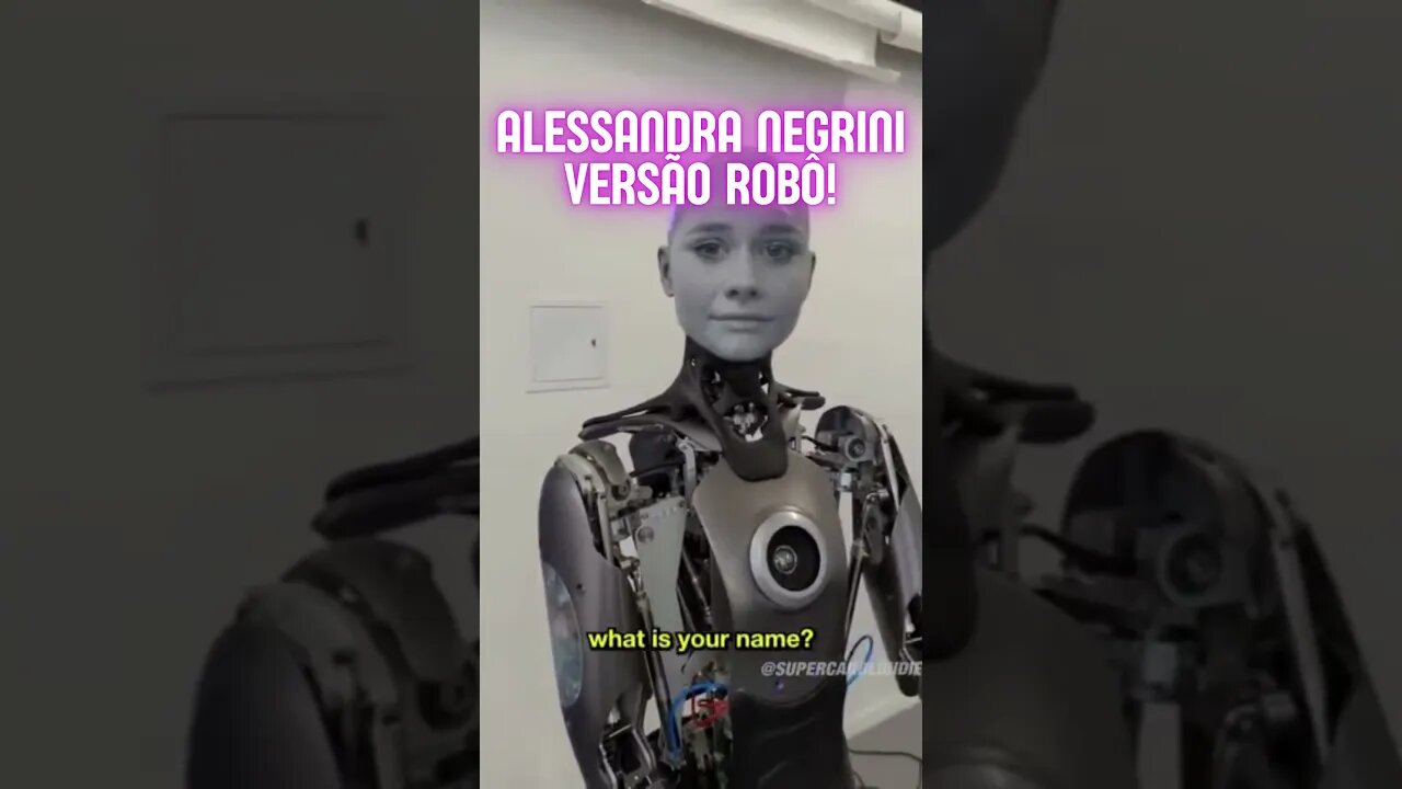 Alessandra Negrini versão Robô? #shorts