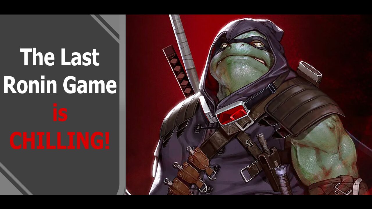 Mature TMNT RONIN Game In the Works!