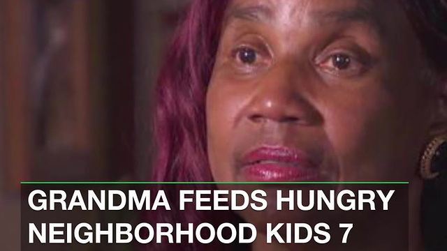 Grandma Feeds Hungry Neighborhood Kids 7 Days a Week Because of Promise She Made God