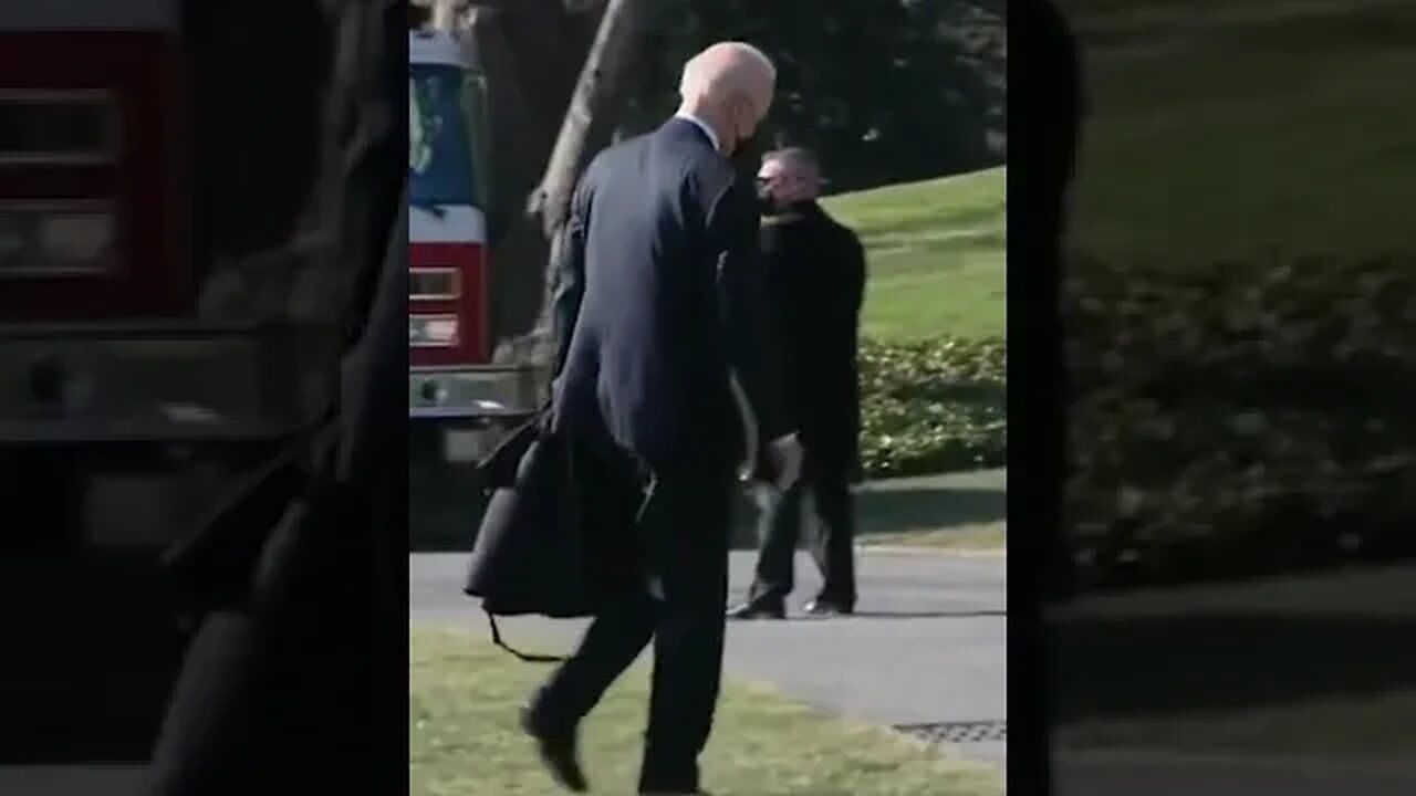Joe Biden’s best move – walking away. #NationalWalkingDay