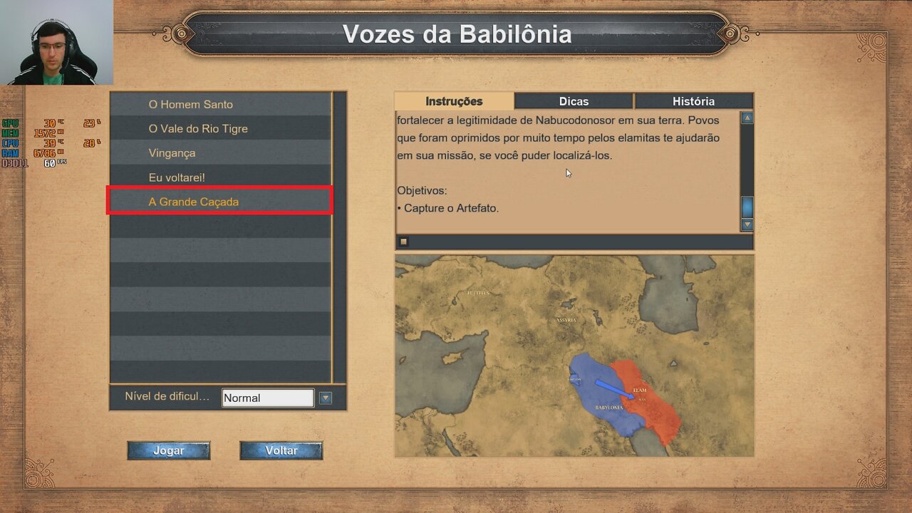 AGE OF EMPIRES 1 - 03 VOZES DA BABILÔNIA 5 - A GRANDE CAÇADA