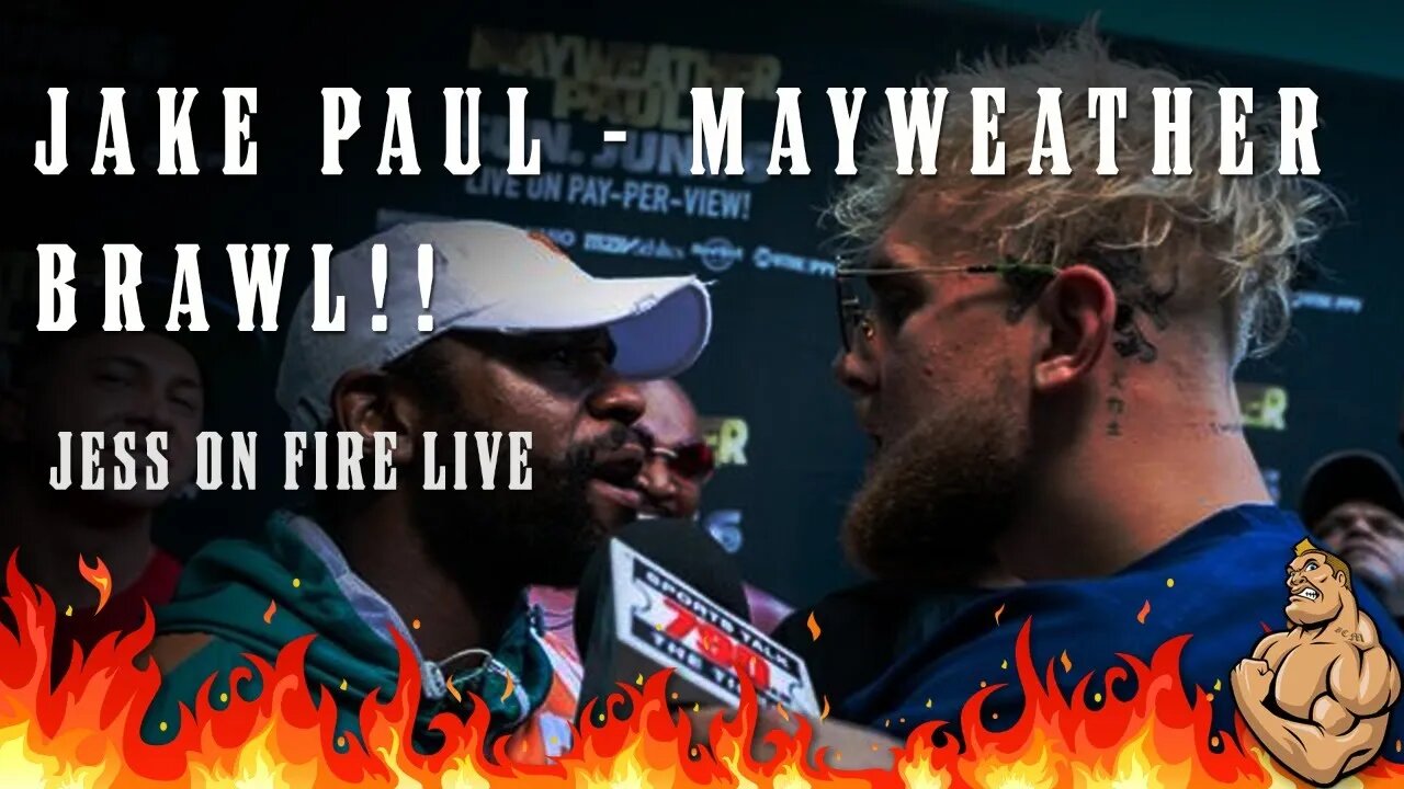 Jake Paul & Mayweather BRAWL!! Jesse ON FIRE LIVE!!!