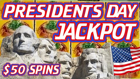 PRESIDENTS DAY MEGA JACKPOT! 💰 MAX BET MIGHTY CASH BIG MONEY HANDPAY