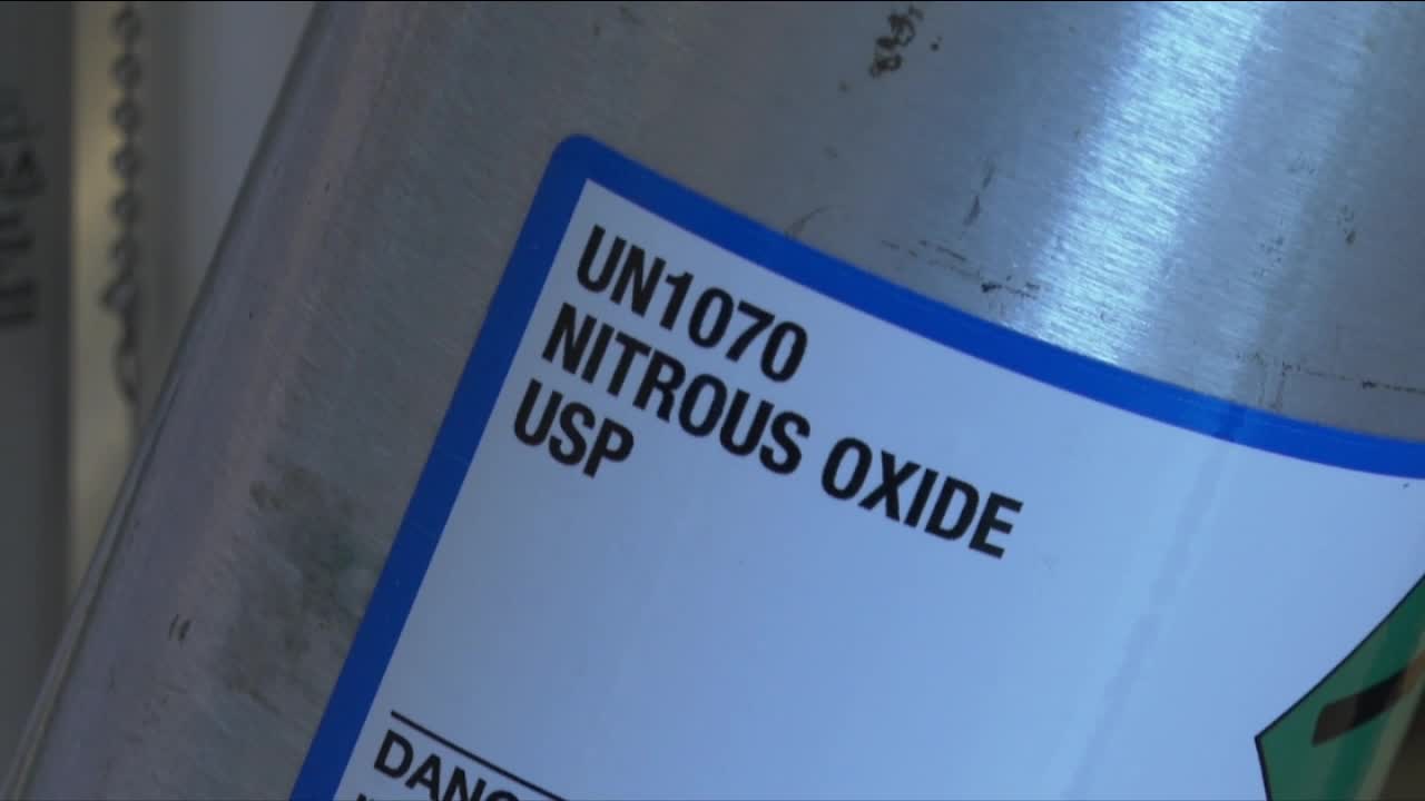 Laughing gas during labor on the rise at local hospitals