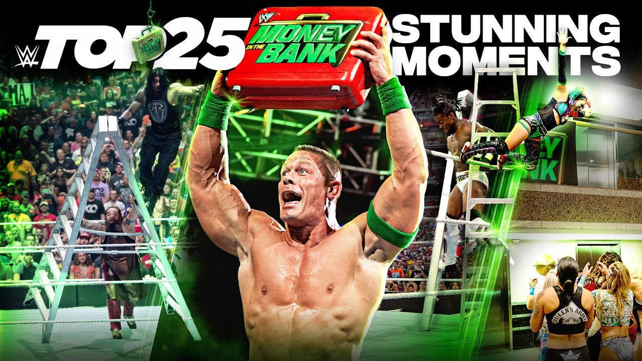 25 jaw-dropping Money in the Bank Ladder Match moments: WWE Top 10 special edition