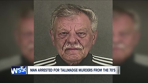 75-year-old man arrested for 2 cold case murders from the 1970s in Tallmadge