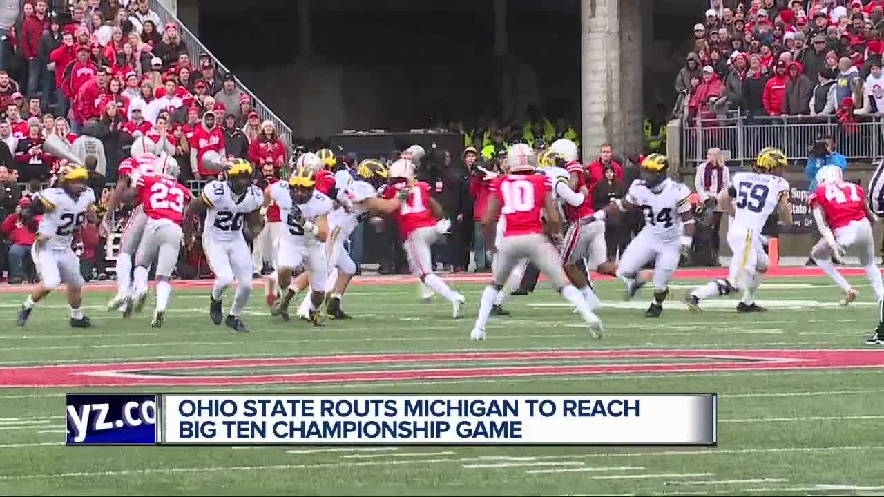 Harbaugh, Michigan players react following loss to Ohio State