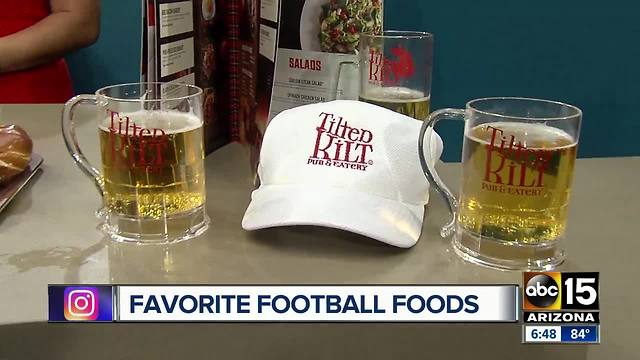 Tilted Kilt gives us a rundown of the best football foods