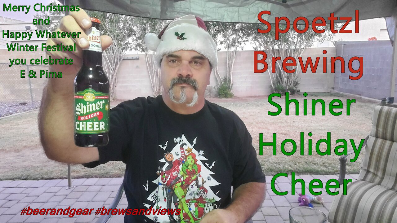 Spotzel Brewing Shiner Holiday Cheer Peach and Pecan Ale 4.0/5