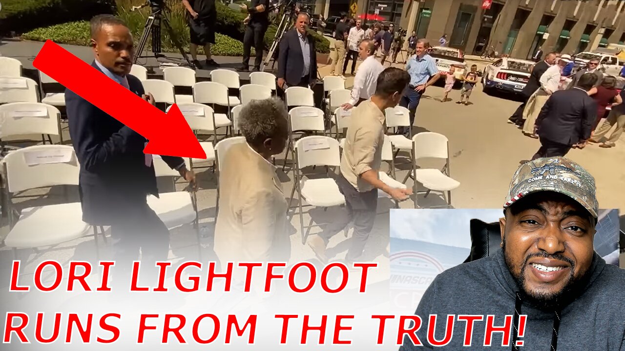 Lori Lightfoot LOSES IT & RUNS AWAY When Confronted By Reporter EXPOSING HER CORRUPTION With FACTS