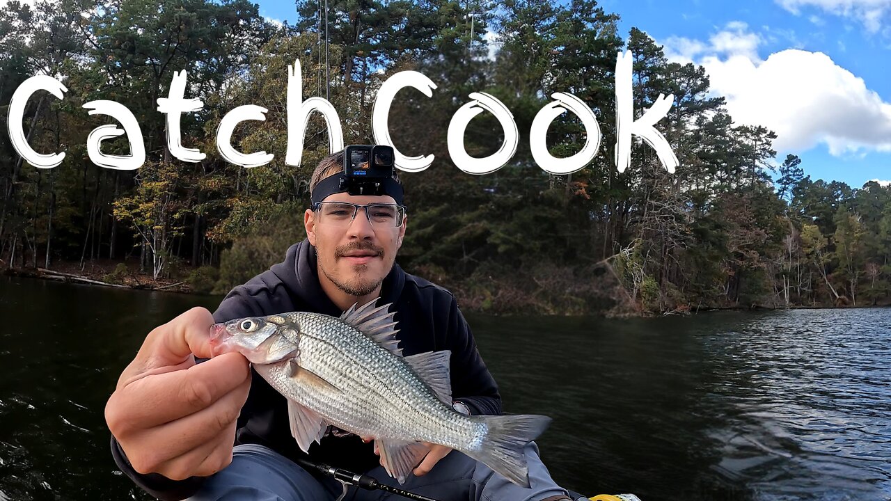 When You Can't Find The Crappie,. You Keep The White Perch That Are Biting. (CATCH AND COOK)