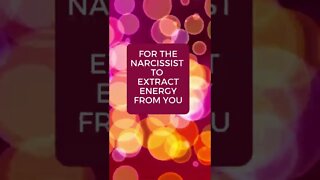 Purpose of Narcissistic Supply #shorts