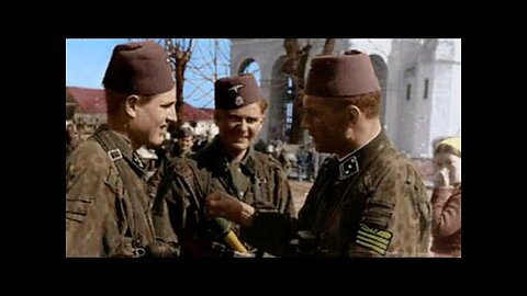 (mirror) Handschar Division (Bosniak & Croatian SS) mutiny in France 1943 --- Mark Felton Productions