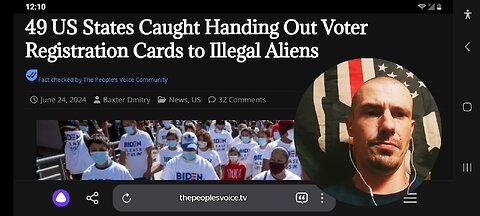 49 States giving voter registration to illegal aliens.