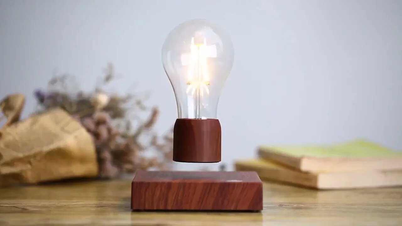 Levitating Light Bulb