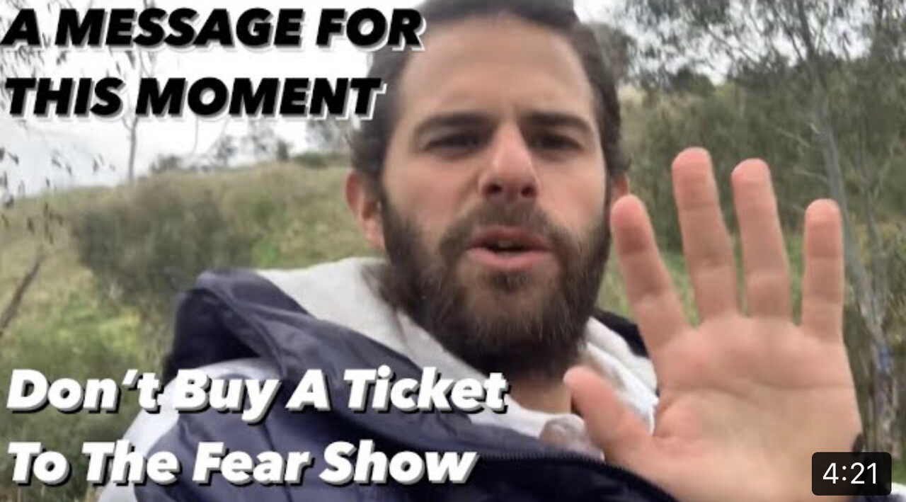 Don’t Buy A Ticket To Any Fear Show