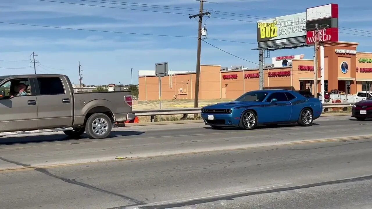 Traffic Jam In San Angelo