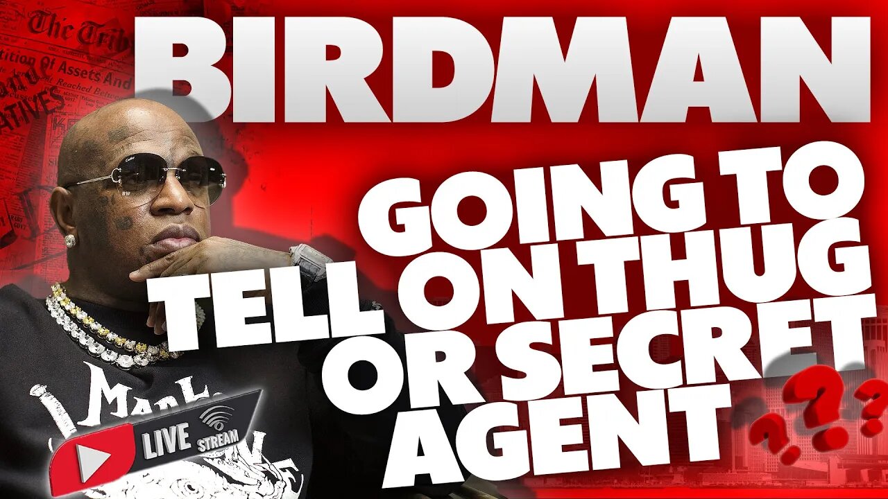 🥹BIRDMAN Going to TELL on THUG for that HIT he ordered on his Son that he KISSED⁉️