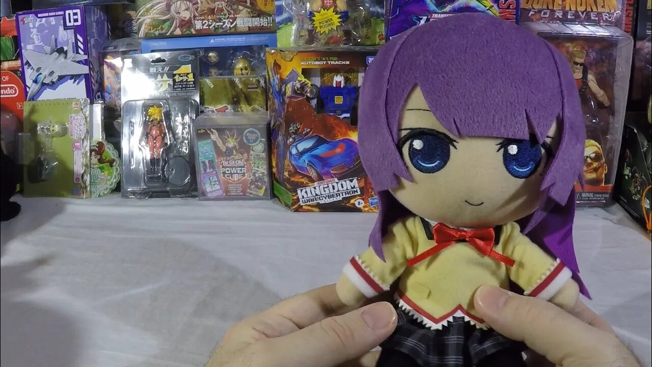 Gift Madogatari Hitagi Senjougahara Madoka monogatari crossover plush.