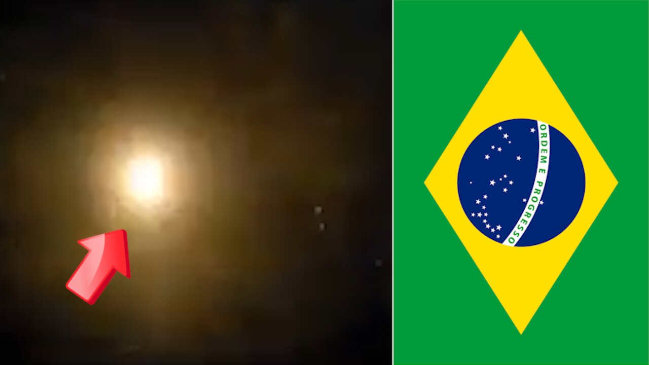 UFOs are the true nature of the dazzlingly bright lights over Brazil