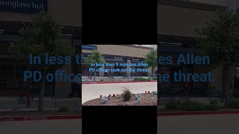 Allen PD officer takes down mass shooter