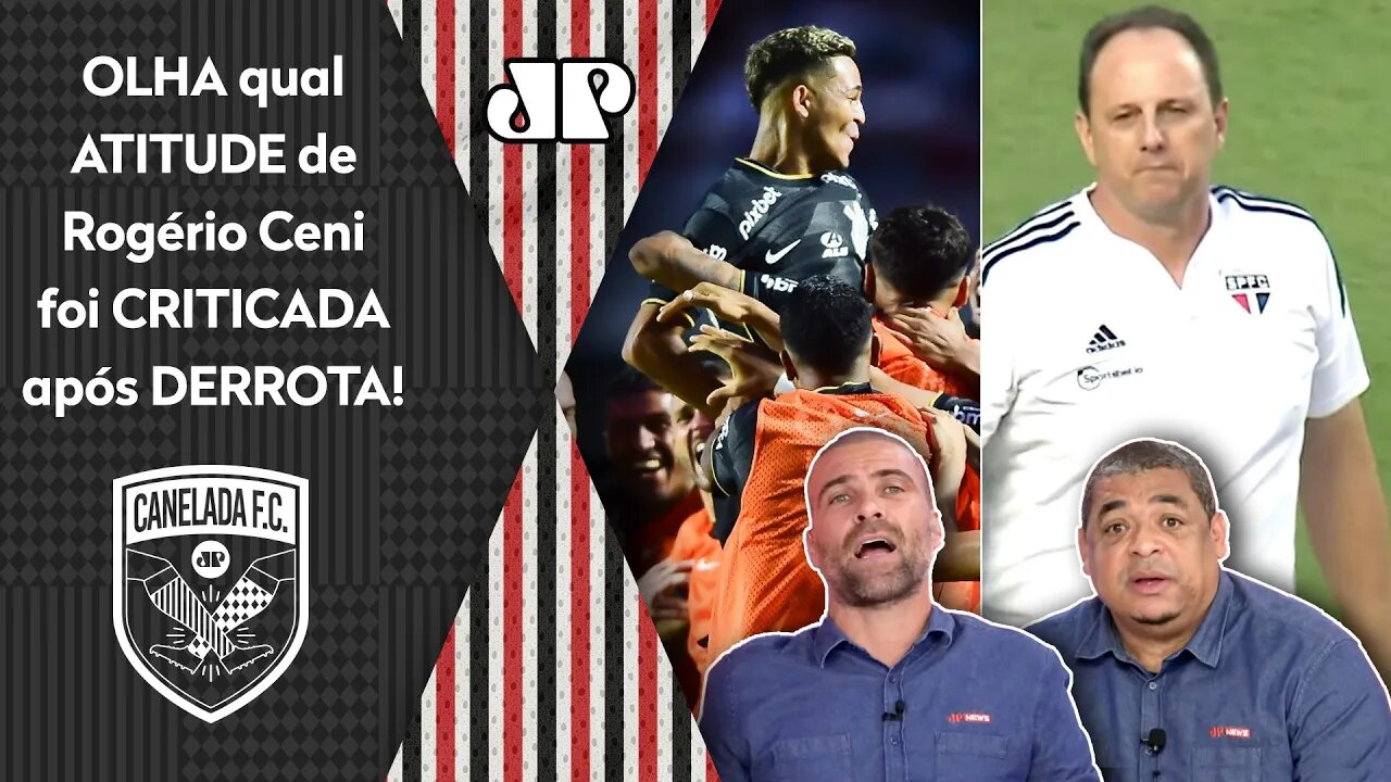 "SÓ PODE SER PALHAÇADA! Isso que o Ceni FEZ foi..." ATITUDE em São Paulo x Corinthians é CRITICADA!