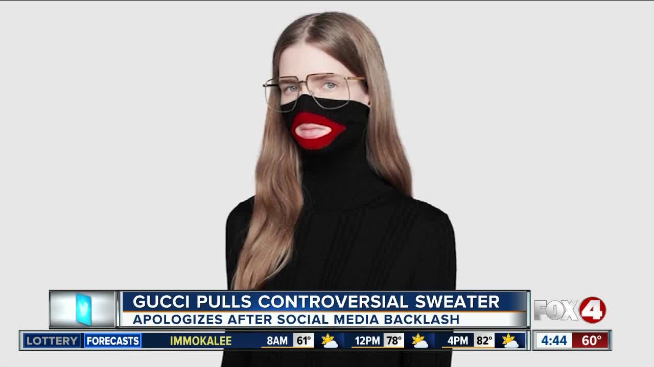 Gucci pulls controversial sweater