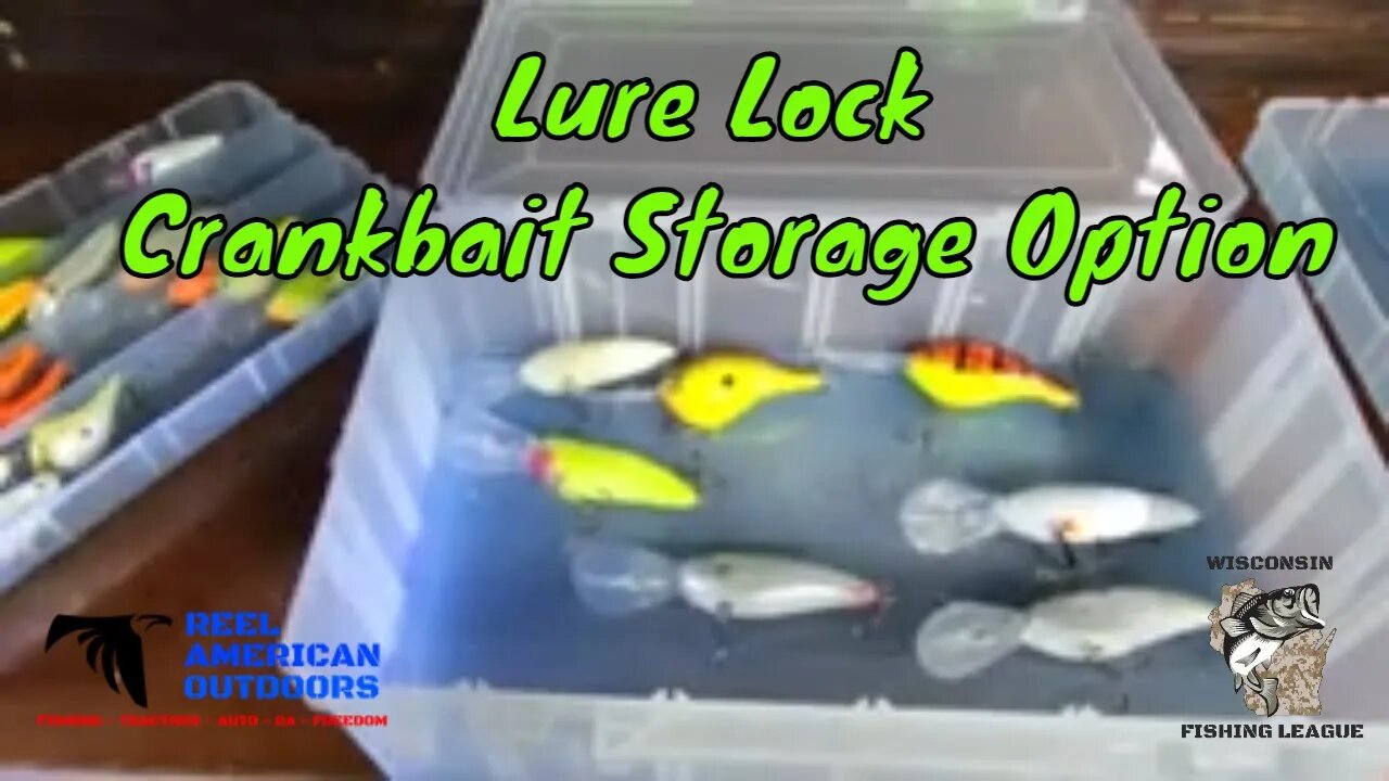 Lure Lock Deep Box Tray System (Crankbait Storage Solution)