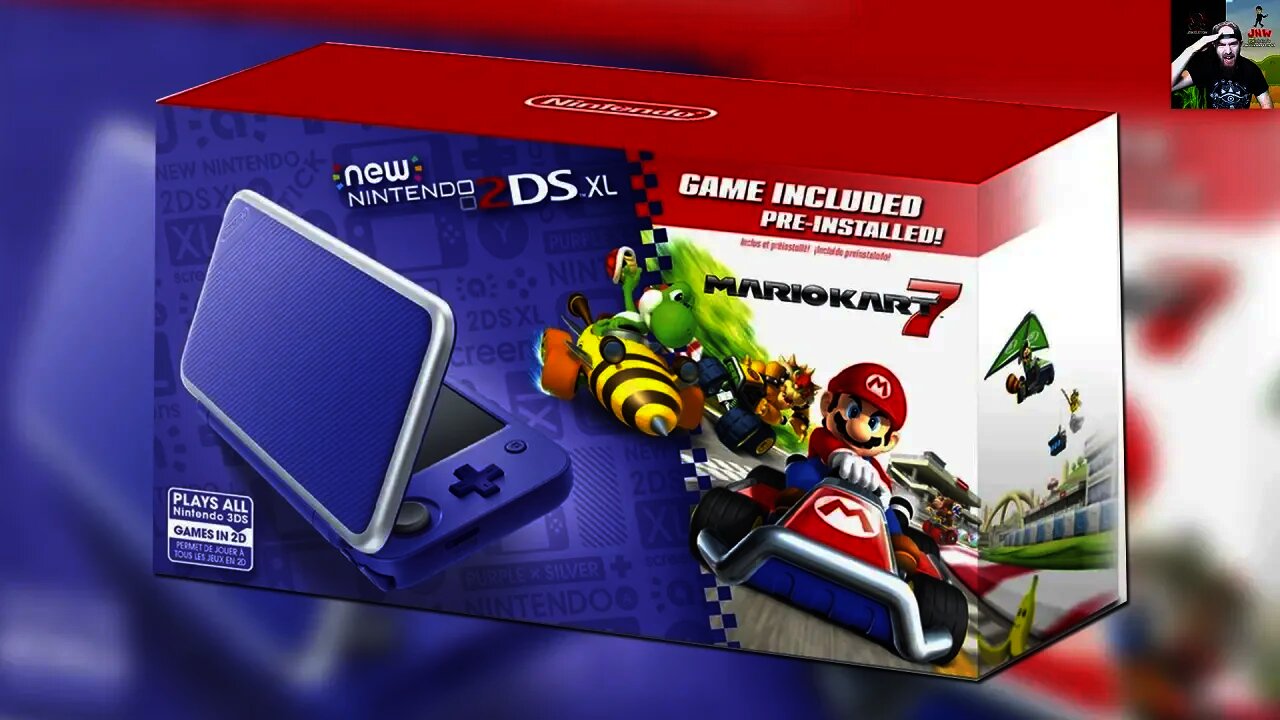 Nintendo Announces Another NEW 2DS XL Color + Mario Kart 7 Pre Installed On All Systems!