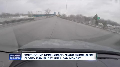 Another Grand Island bridge closure this weekend